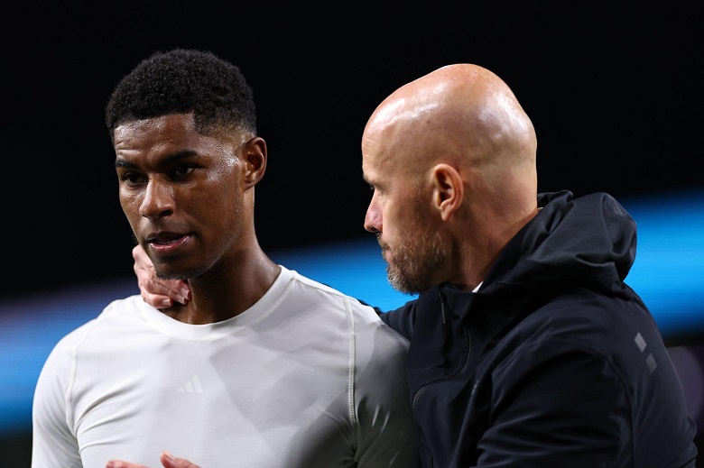 'Quẩy' đến sáng sau thảm bại ở derby, Rashford đứng trước cơn thịnh nộ của Ten Hag - Ảnh 1