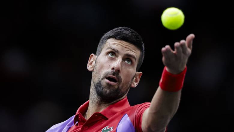 Djokovic thắng thần tốc ở trận ra quân Paris Masters 2023 - Ảnh 1