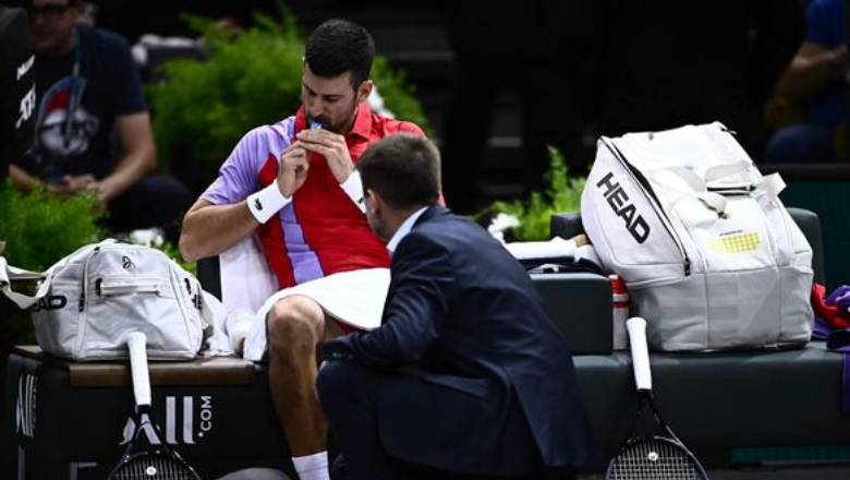 Djokovic bị ‘tào tháo đuổi’ ở Paris Masters: ‘Thời gian tôi vào nhà vệ sinh còn nhiều hơn trên sân’ - Ảnh 2