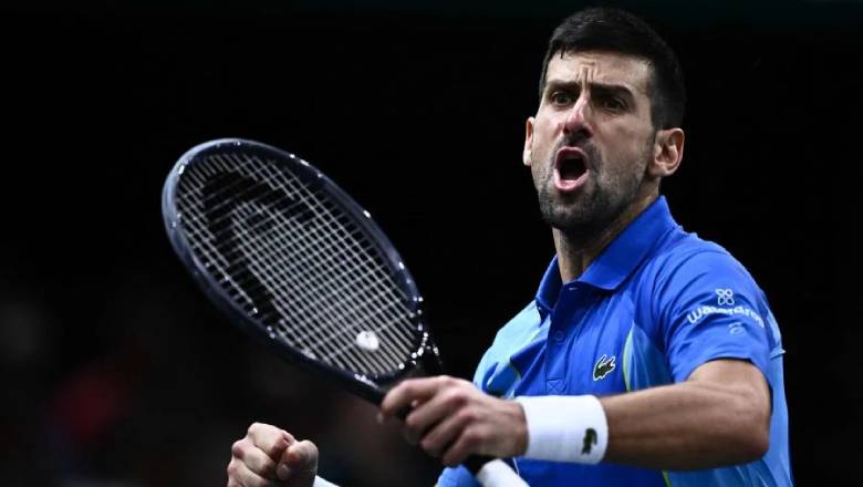 Djokovic ‘đòi nợ’ thành công, biến Holger Rune thành cựu vương tại Paris Masters - Ảnh 1