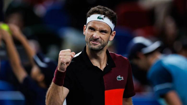 Dimitrov hạ Tsitsipas, lần đầu vào chung kết giải Masters 1000 sau 6 năm - Ảnh 1