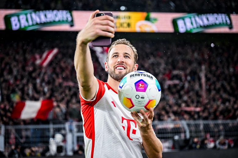 Kane lại lập kỷ lục với hat-trick thứ 3 sau 10 trận cho Bayern Munich ở Bundesliga - Ảnh 2