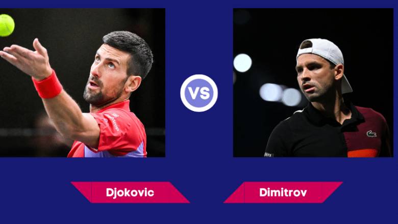 Lịch thi đấu tennis Chung kết Paris Masters 2023: Djokovic gặp Dimitrov khi nào? - Ảnh 1