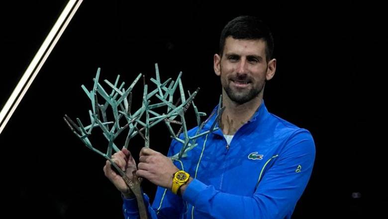 Djokovic lần thứ bảy vô địch Paris Masters, cán mốc 40 danh hiệu Masters 1000 - Ảnh 2