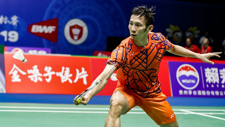 Tiến Minh thắng đối thủ kém mình 22 tuổi ở vòng 2 Vietnam International - Ảnh 1