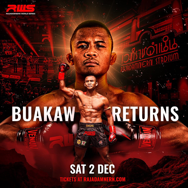 Buakaw tiếp tục thi đấu Muay chuyên nghiệp vào tháng 12 - Ảnh 1