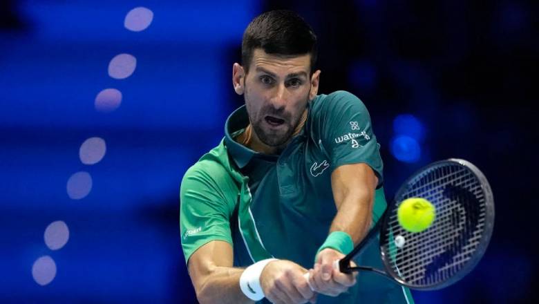 Alcaraz vượt ải Medvedev, gặp Djokovic ở bán kết ATP Finals 2023 - Ảnh 3
