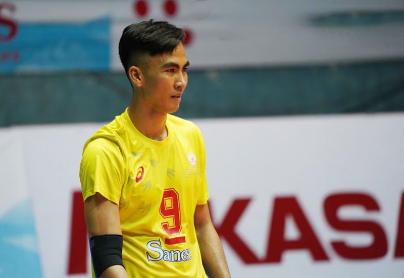 Từ Thanh Thuận dự bị nhìn đội nhà vào chung kết giải bóng chuyền VĐQG 2023 - Ảnh 1
