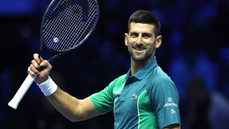Djokovic thắng thần tốc Alcaraz, gặp lại Sinner ở chung kết ATP Finals 2023 - Ảnh 1
