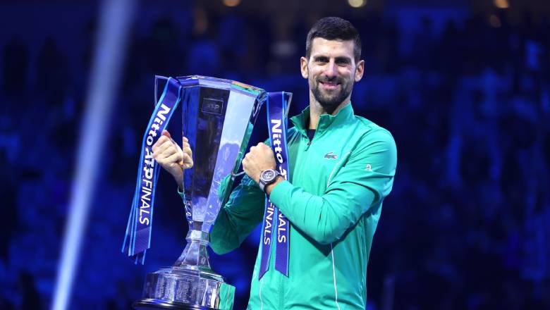 Djokovic đánh bại Sinner, lần thứ bảy vô địch ATP Finals - Ảnh 2