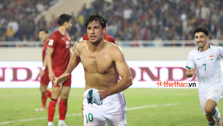 Tiền đạo Iraq ‘kết liễu’ ĐT Việt Nam nhờ bàn thắng đầu tiên sau 2 năm - Ảnh 1