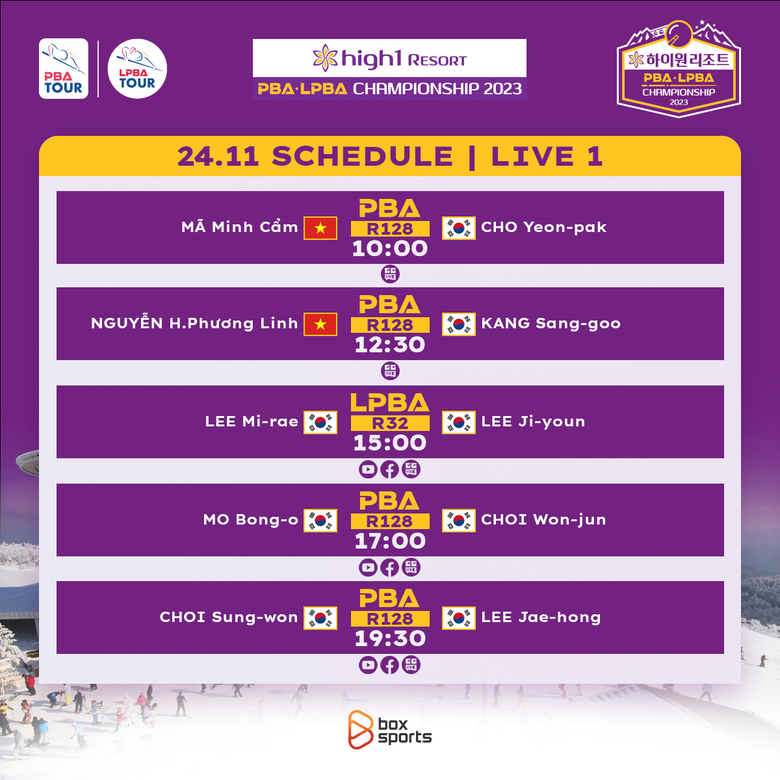Lịch thi đấu chặng 7 PBA Tour 2023/2024 - High1 Resort Championship hôm nay mới nhất - Ảnh 2