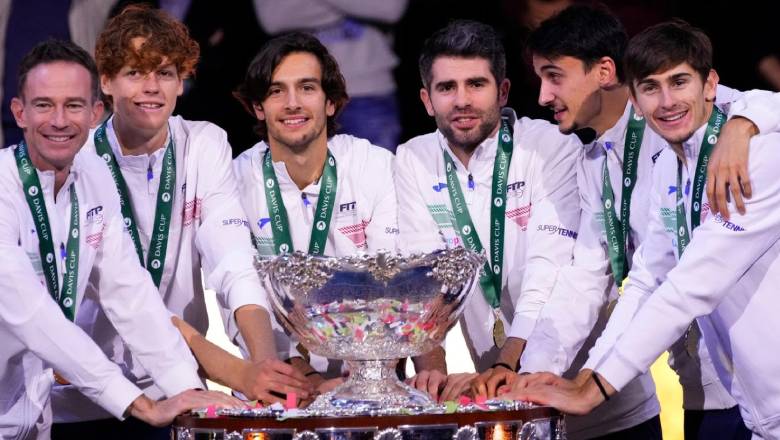 Sinner và Arnaldi giúp Italia vô địch Davis Cup sau gần 50 năm chờ đợi - Ảnh 1