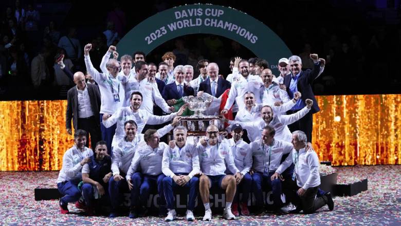 Sinner và Arnaldi giúp Italia vô địch Davis Cup sau gần 50 năm chờ đợi - Ảnh 2