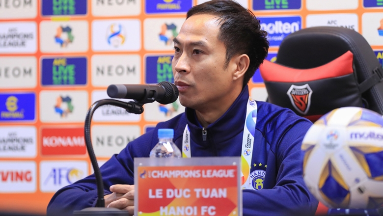 HLV Lê Đức Tuấn: 'Mục tiêu của Hà Nội FC là 3 điểm trước Pohang Steelers' - Ảnh 1