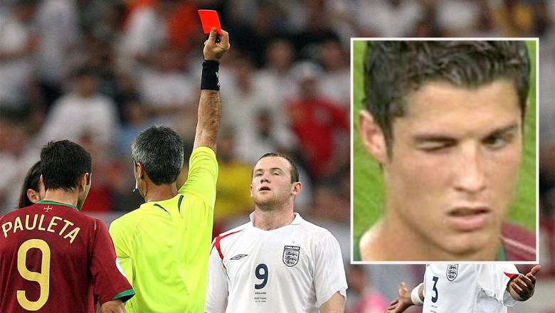Ronaldo nháy mắt ẩn ý khiến Rooney ôm hận: Chiếc thẻ đỏ bị gài hay sự bịa đặt trắng trợn của truyền thông? - Ảnh 3