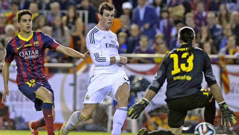 Trước khi bỏ bóng đá theo golf, Gareth Bale từng khiến hậu vệ đối phương khóc thét - Ảnh 1