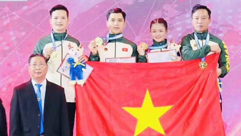Vovinam Việt Nam về nhất ở giải Vô địch thế giới 2023, số HCV gấp đôi đoàn đứng sau - Ảnh 1