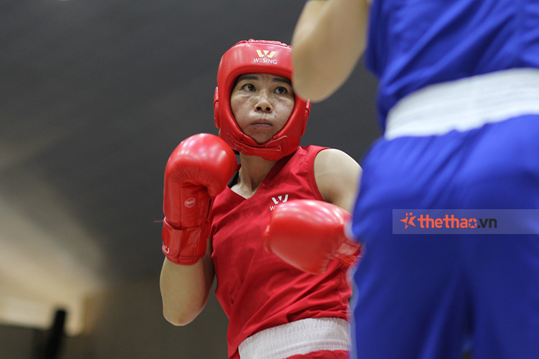 Hà Thị Linh bảo vệ thành công ngôi vô địch Boxing quốc gia - Ảnh 1