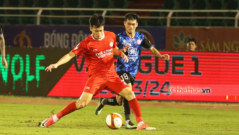 Hoàng Đúc lẫn Tuấn Hải đành chứng kiến đội nhà nhận thất bại ở vòng 4 V.League 2023/2024.