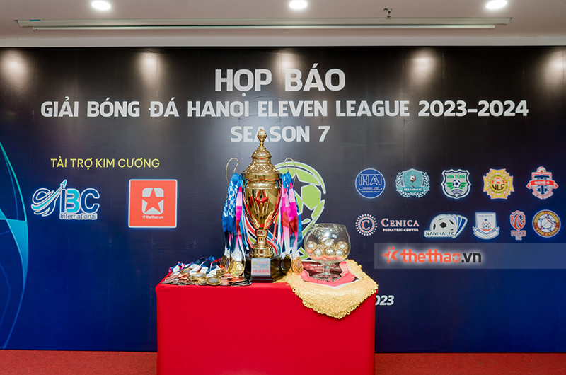 Giải bóng đá Hanoi Eleven League 2023/24 mùa 7: ĐKVĐ MenU gặp Á quân ngay vòng 1 - Ảnh 1