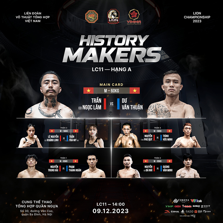Link xem trực tiếp giải MMA Việt Nam Lion Championship 11 - Ảnh 2