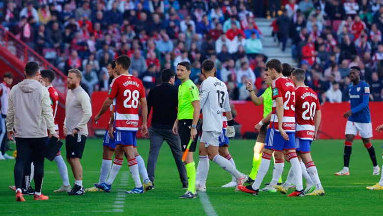 Trận Granada vs Athletic Bilbao bị hoãn vì một CĐV qua đời - Ảnh 1