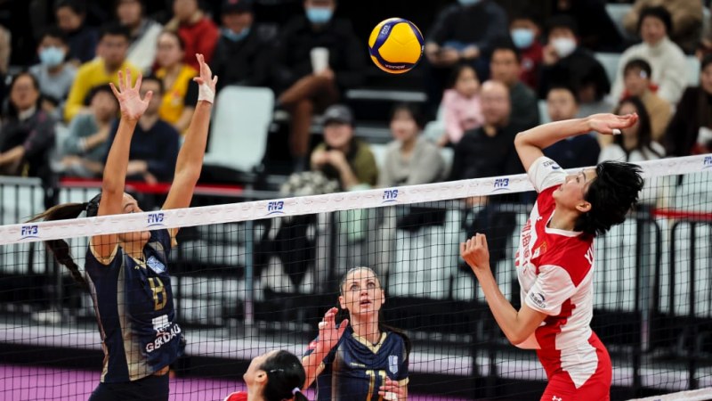 Chủ nhà Trung Quốc thắng sốc ở giải bóng chuyền Vô địch các CLB nữ thế giới 2023 - Ảnh 1