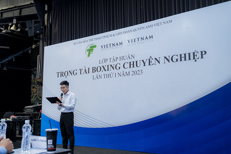 Lớp đào tạo trọng tài Boxing chuyên nghiệp đầu tiên của Liên đoàn Quyền anh Việt Nam: Hướng đến tương lai - Ảnh 6