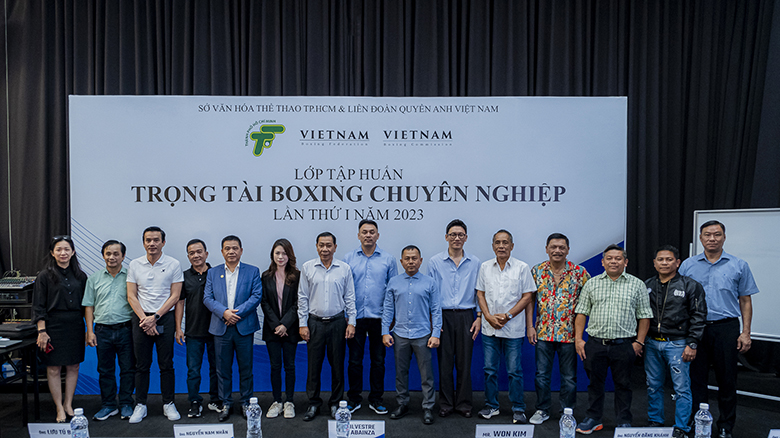 Lớp đào tạo trọng tài Boxing chuyên nghiệp đầu tiên của Liên đoàn Quyền anh Việt Nam: Hướng đến tương lai - Ảnh 8