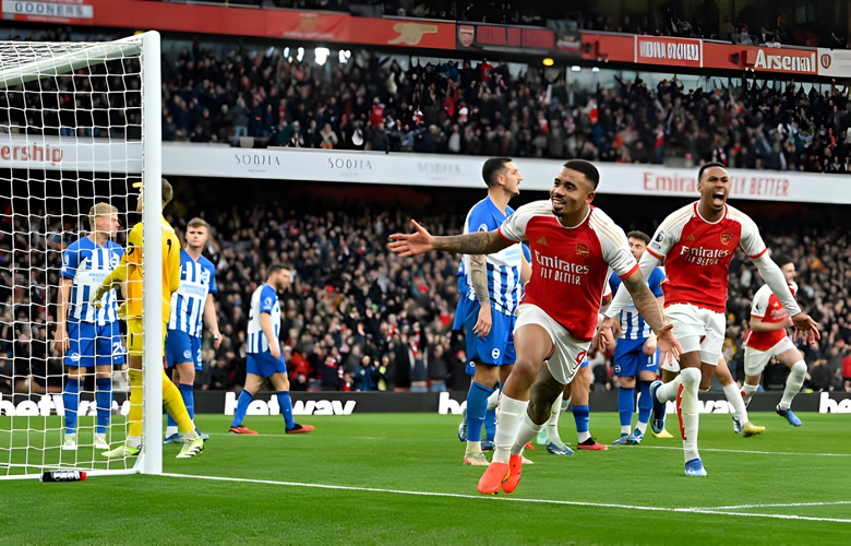 Kết quả bóng đá Arsenal vs Brighton: Tận dụng ‘món quà’, Pháo thủ phá dớp - Ảnh 2