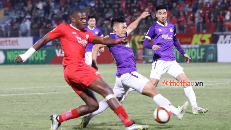 Kết quả bóng đá Thể Công Viettel vs Hà Nội FC: Derby nhuộm sắc tím - Ảnh 1