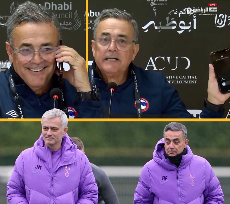 Cựu HLV V.League dừng họp báo để nghe điện thoại của Jose Mourinho - Ảnh 2
