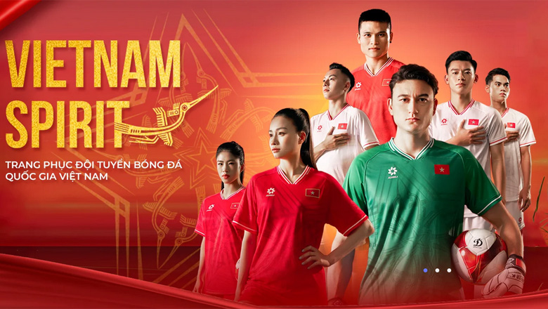 ĐT Việt Nam trình làng trang phục mới tại Asian Cup 2023 - Ảnh 1