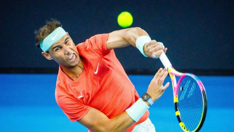 Nadal thắng dễ Dominic Thiem, vào vòng 2 Brisbane International 2024 - Ảnh 2