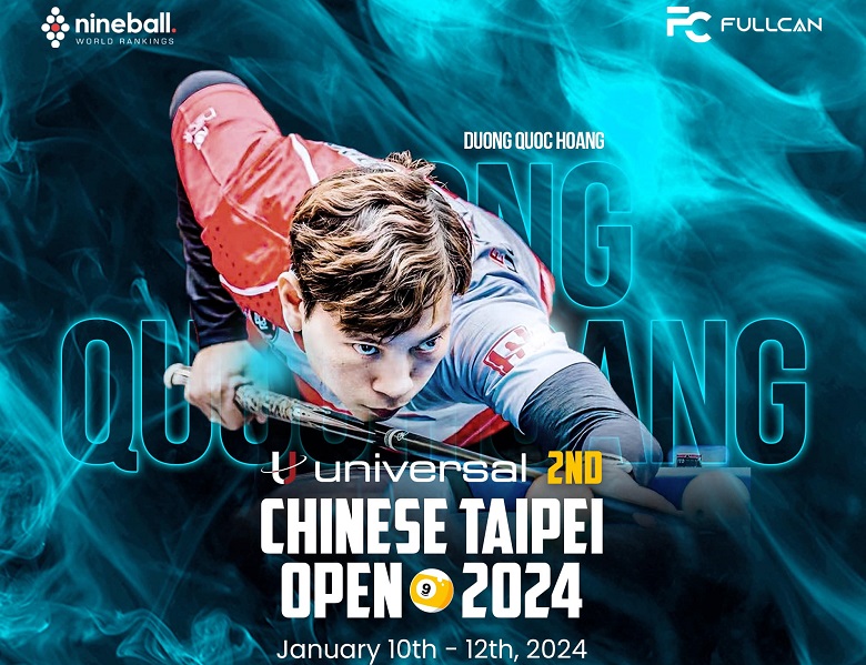 Dương Quốc Hoàng dự Chinese Taipei Open 2024, đánh giải quốc tế đầu tiên sau 3 tháng - Ảnh 1