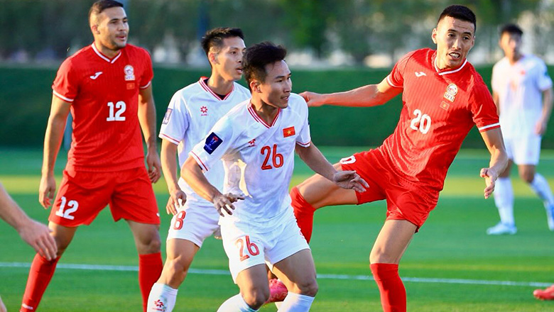 ĐT Việt Nam thua Kyrgyzstan ở trận đấu cuối cùng trước Asian Cup 2023 - Ảnh 1
