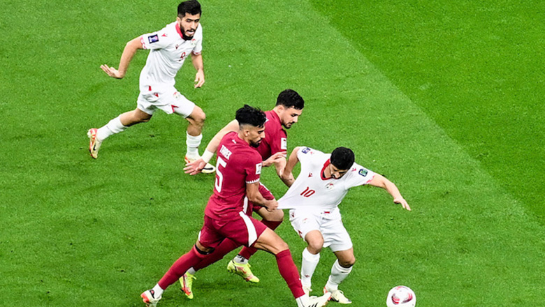 Kết quả bóng đá Tajikistan vs Qatar: Chiến thắng vừa đủ, giành vé đầu tiên - Ảnh 3