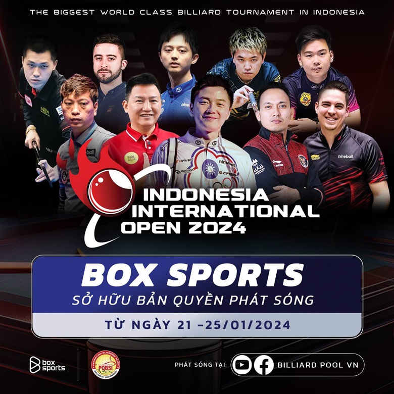 Box Sports chính thức sở hữu bản quyền phát sóng Indonesia International Open 2024 - Ảnh 1