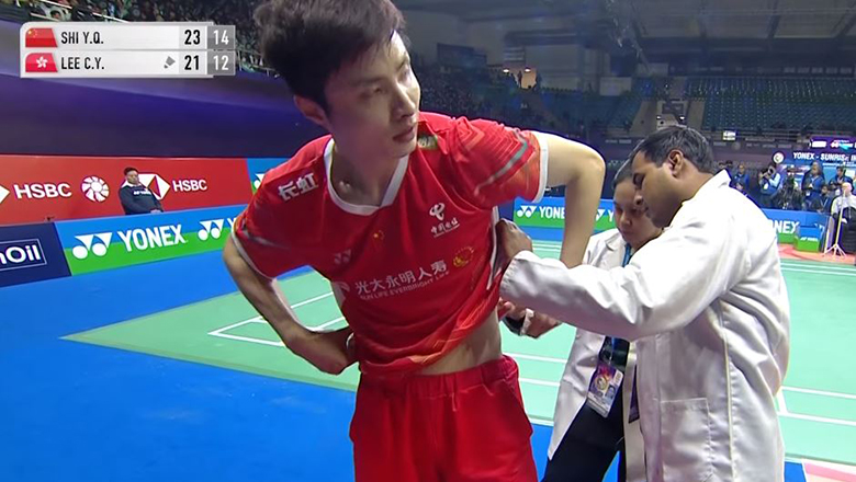 Shi Yu Qi vô địch Ấn Độ Mở rộng với chiêu 'giả vờ đau'? - Ảnh 1