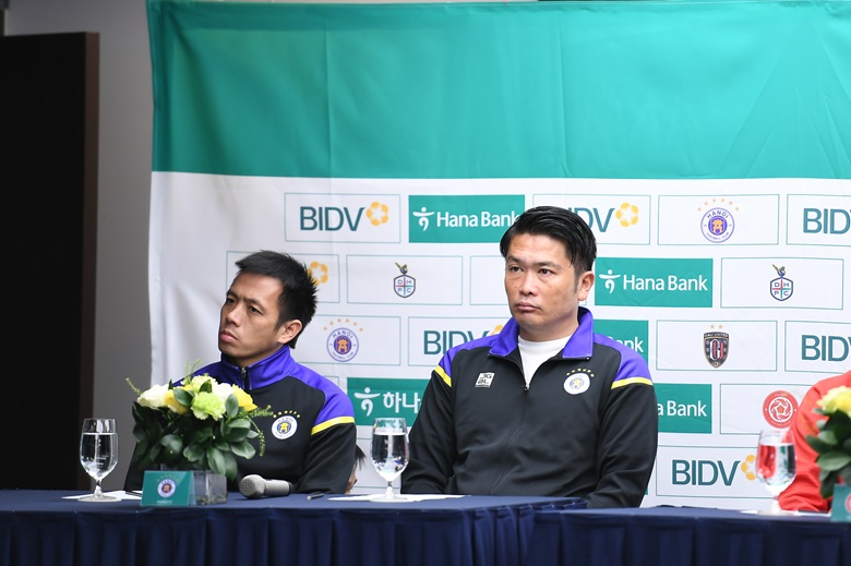 HLV Nhật Bản ra mắt Hà Nội FC ở trận gặp Thể Công Viettel tại Hana Play Cup presented by BIDV - Ảnh 2
