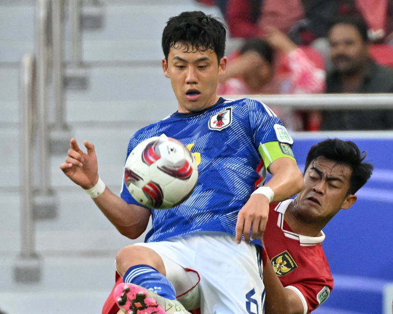 Kết quả bóng đá Nhật Bản vs Indonesia: Garuda bất lực, chờ đợi vận may - Ảnh 2