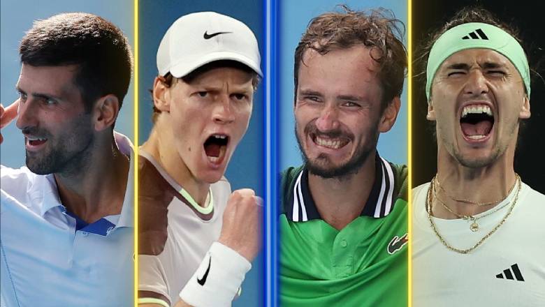 Lịch thi đấu tennis Bán kết Úc Mở rộng: Djokovic đấu Sinner, Medvedev gặp Zverev - Ảnh 1