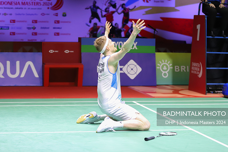 Antonsen thắng ngược Brian Yang, vô địch Indonesia Masters - Ảnh 1