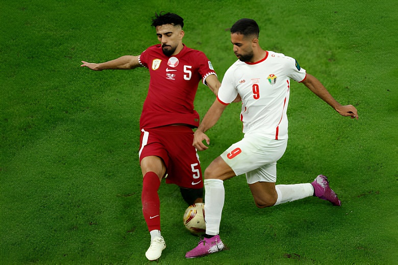 Kết quả bóng đá Jordan va Qatar: Hat-trick penalty, nhà vua bảo vệ ngai vàng - Ảnh 1