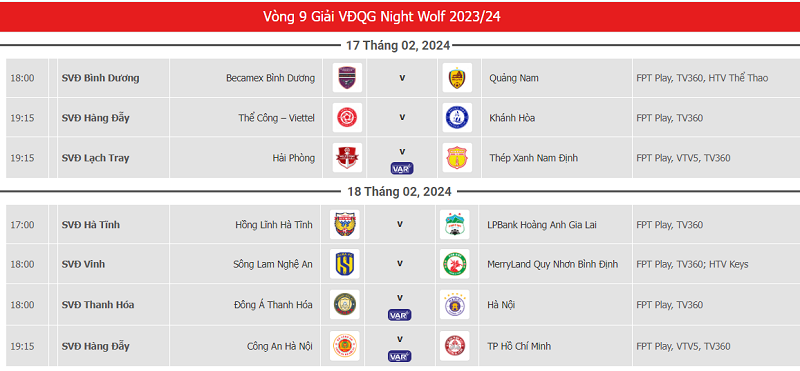 Khi nào V.League 2023/2024 trở lại? - Ảnh 2