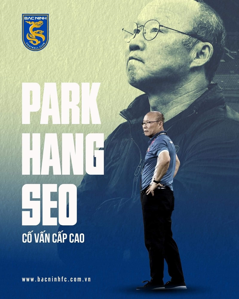 HLV Park Hang Seo trở lại với bóng đá Việt Nam, gia nhập CLB Bắc Ninh - Ảnh 1