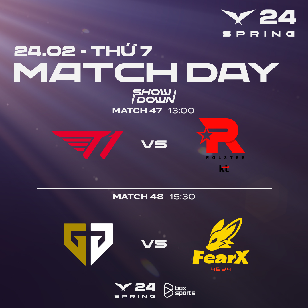 Trực tiếp LCK mùa Xuân 2024 tuần 5 ngày 4: T1 vs KT, GEN vs FOX - Ảnh 1