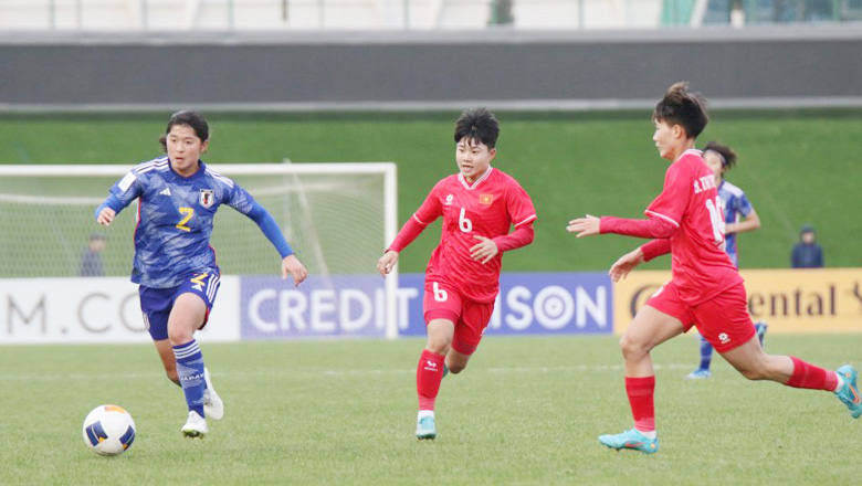 Thua đậm Nhật Bản 0-10, HLV tuyển nữ Việt Nam thừa nhận chênh lệch trình độ - Ảnh 3