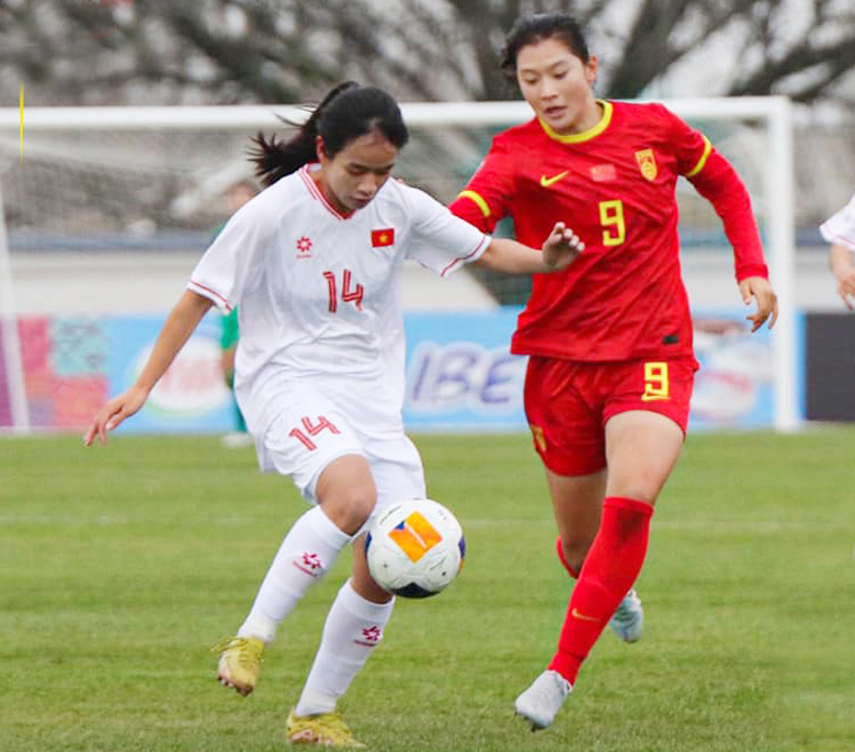 Kết quả bóng đá U20 nữ Việt Nam vs U20 nữ Trung Quốc: Chia tay bằng bàn thắng danh dự - Ảnh 1